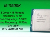 ĐÁNH GIÁ INTEL CORE I9-11900K: CHƠI GAME TỐT NHƯNG CHƯA ĐỦ