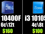 So sánh CPU Intel i3-10105F VS i5-10400F