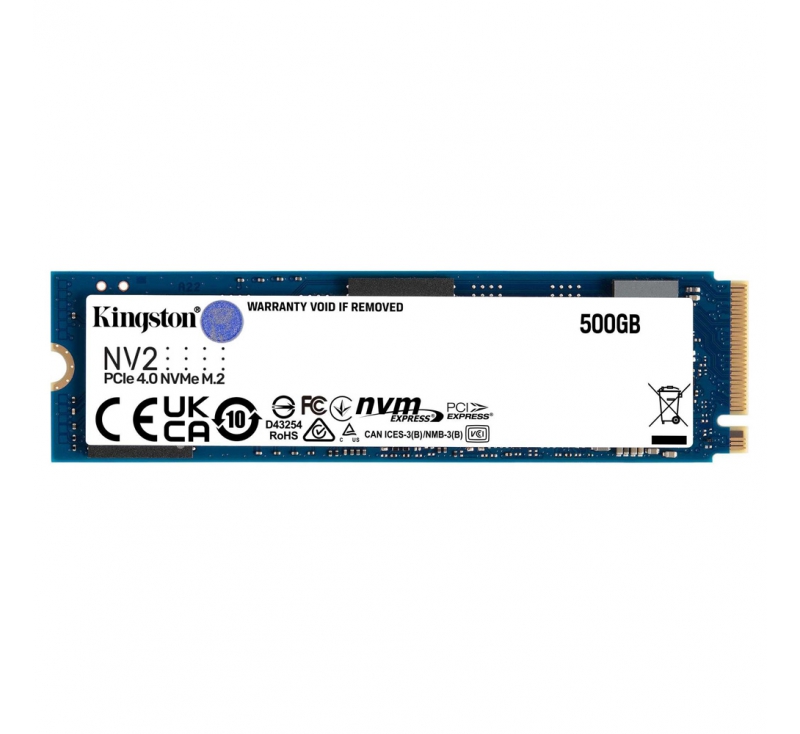 Ổ cứng SSD Kingston NV2 500GB PCIe 4.0 x4 NVMe M.2 (SNV2S/500G)