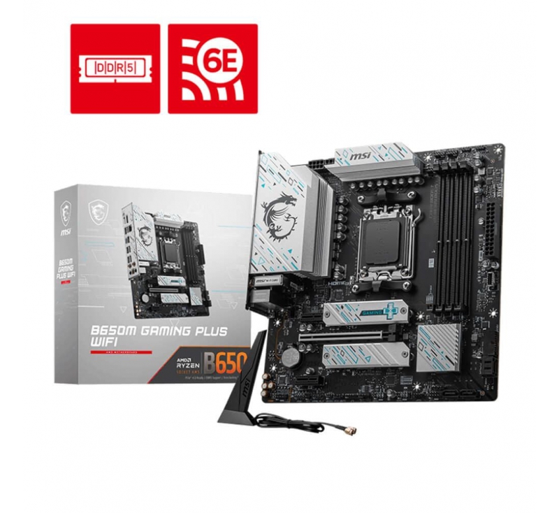 Bo mạch chủ MSI B650M GAMING PLUS WIFI DDR5