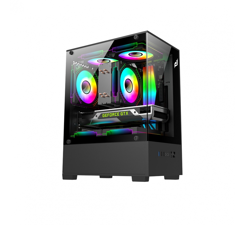 Case máy tính EDRA ECS1303 - Black