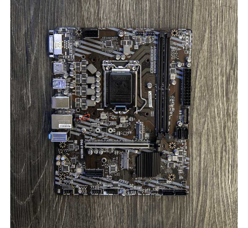 Mainboard MSI H410M- (Intel H410, Socket 1200, m-ATX, 2 khe RAM DDR4)