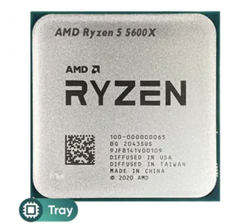 CPU AMD Ryzen 5 5600X New Tray (AM4, Upto 4.60 GHz, 6C/12T, 32MB)