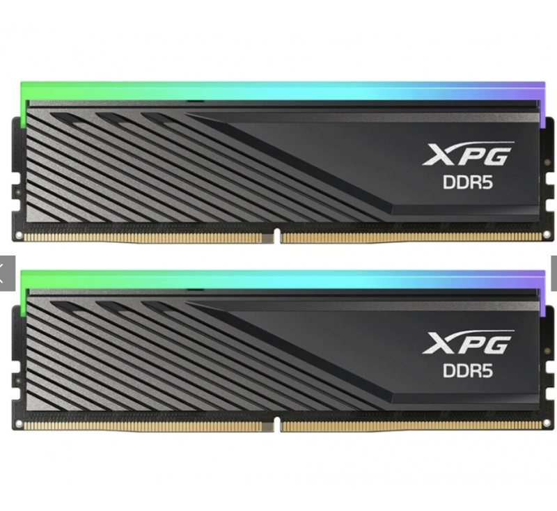 Ram Adata XPG Lancer Blade RGB Black 32GB | 16x2, DDR5, 6000MHz (AX5U6000C3016G-DTLABRBK)