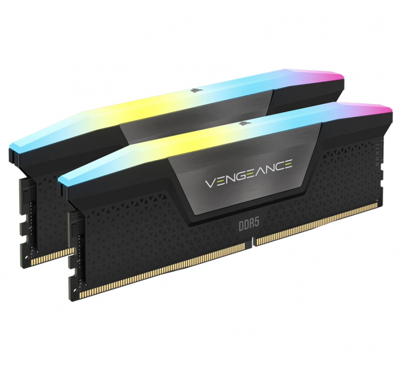 RAM CORSAIR VENGEANCE RGB 64GB (2x32GB) DDR5 6000Mhz (CMH64GX5M2B6000C38)