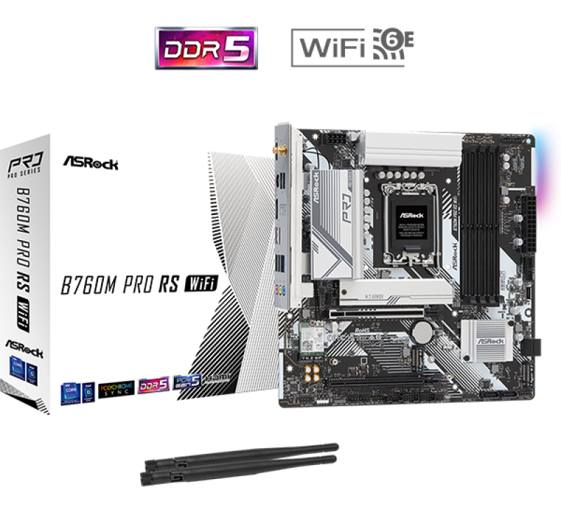 Mainboard ASRock B760M Pro Rs Wifi DDR5