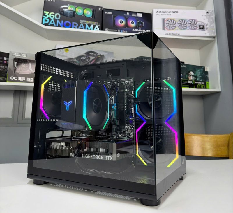  BỘ PC GAMING 04 CORE I5 12400F | RAM 16G | VGA RX 6700XT 12gb | SSD 256G | 700W