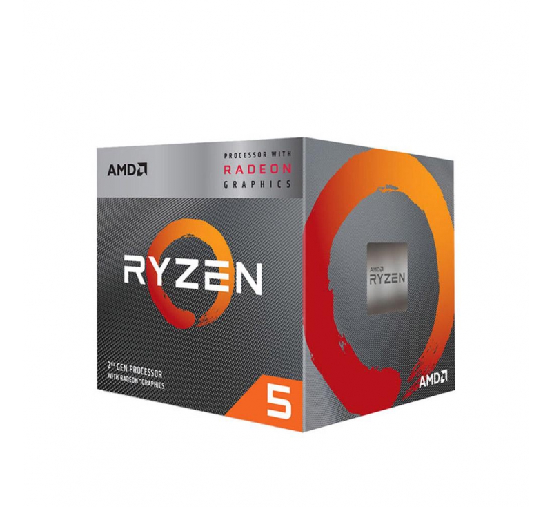 CPU AMD Ryzen 5 3400G 3.7-4.2GHz/ 4 Nhân 8 Luồng