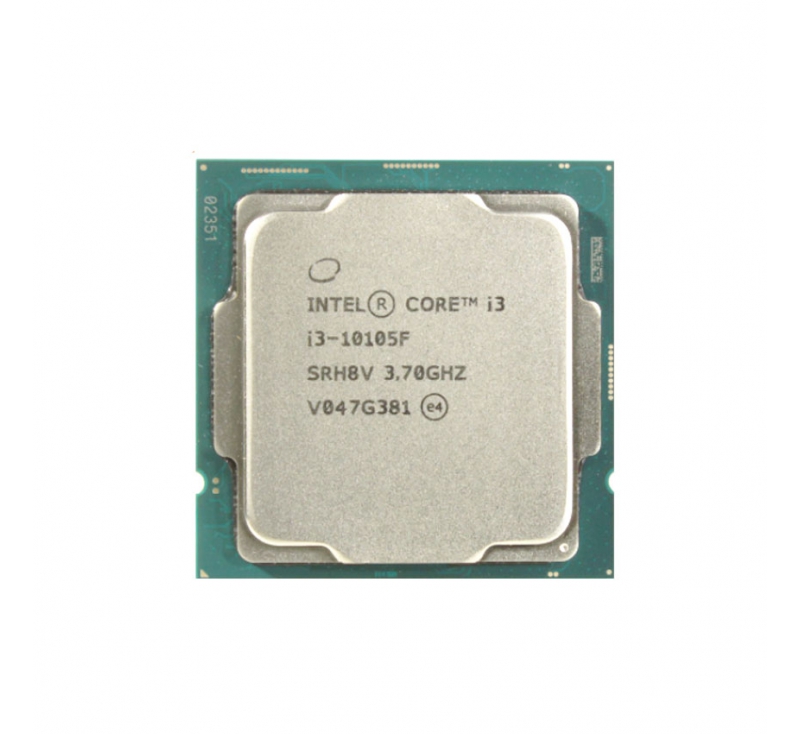 CPU Intel Core i3-10105F (3.7GHz turbo 4.4Ghz | 4 Nhân 8 Luồng | 6MB Cache | 65W) (Tray New)