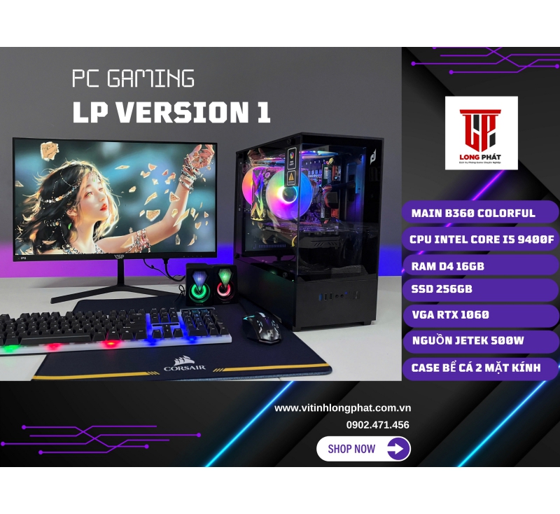 BỘ PC GAMING LP VERSION 1