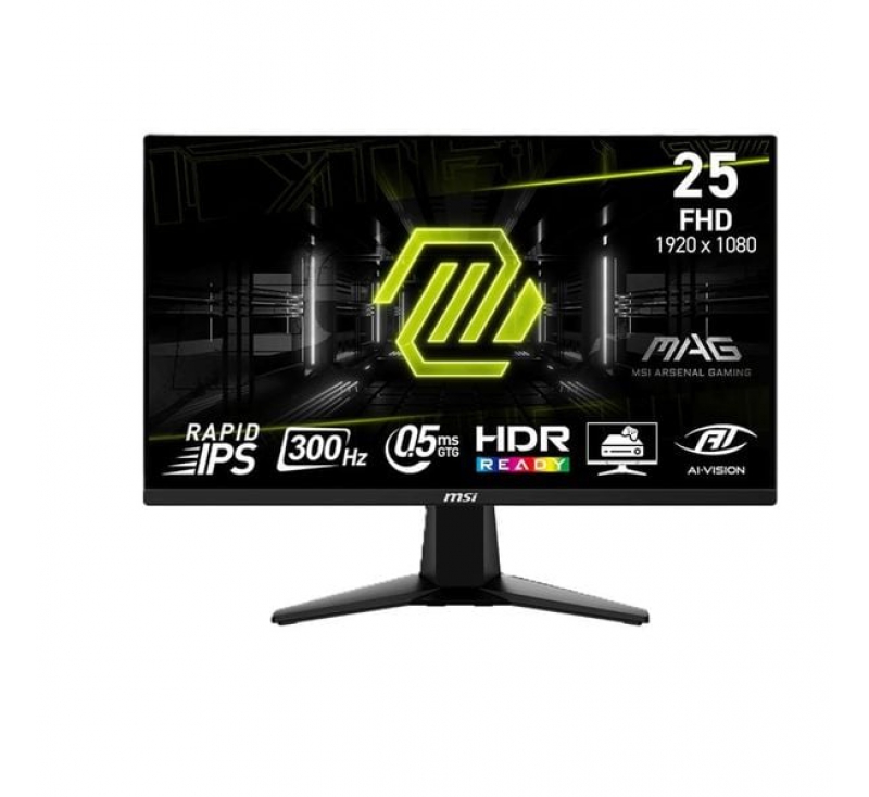 Màn hình phẳng MSI MAG 255XF 25" FHD IPS 300Hz 0.5ms chuyên game