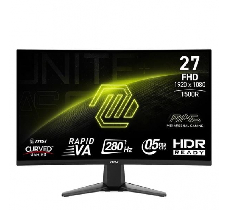 Màn hình cong MSI MAG 274CXF 27' FHD VA 280Hz 0.5Ms chuyên game new