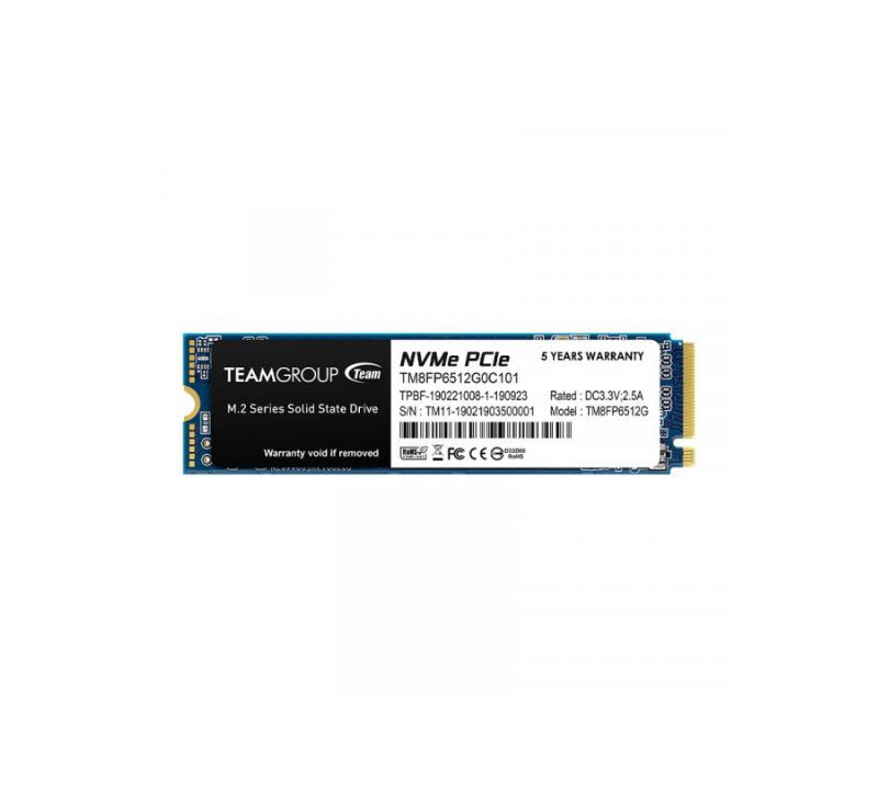SSD 512GB M.2 2280 NVME Team Group Gen 3*4