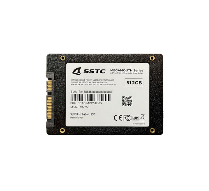 SSD SSTC Megamouth 512GB Sata III