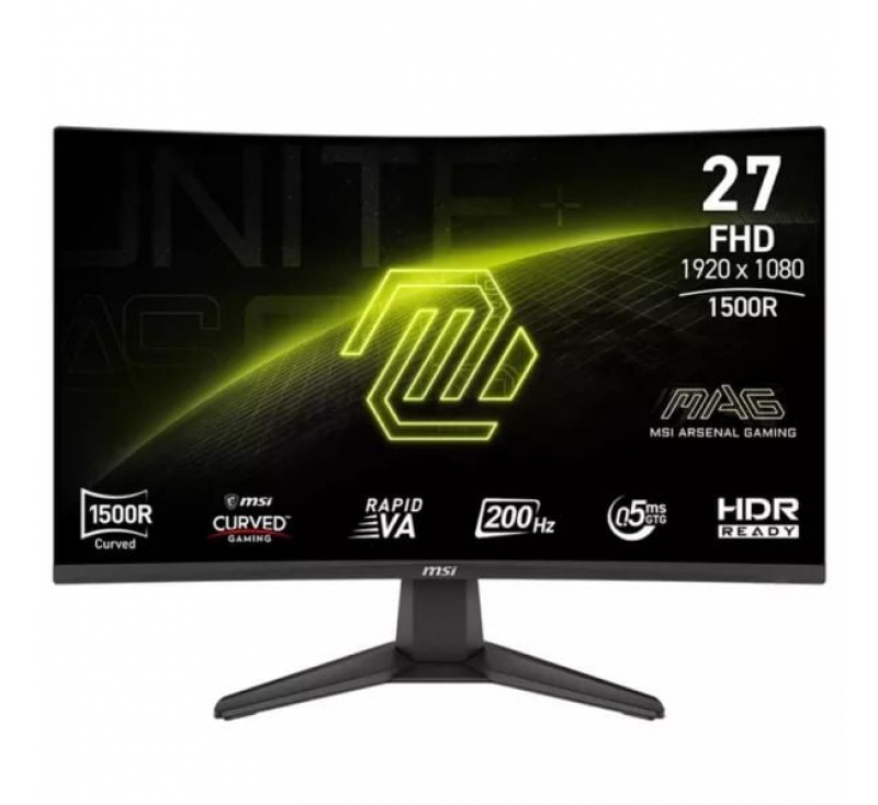 Màn hình cong MSI MAG 276CF E20 27' FHD VA 200Hz 0.5Ms chuyên game