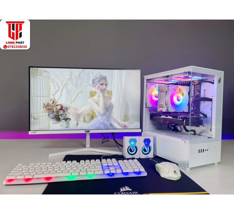 Bộ PC GAMING LP04 WHITE EDITION