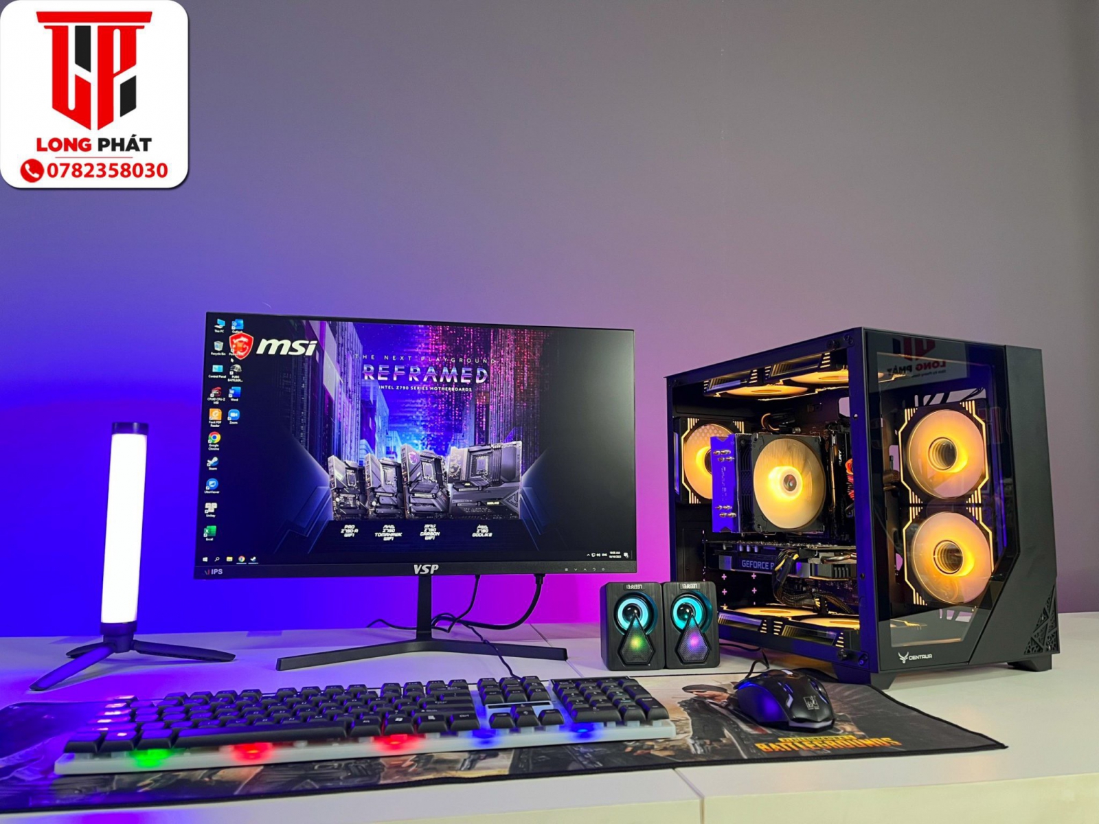 Bộ PC GAMING BỂ CÁ LP06 PLUS ( KÈM MÀN HÌNH )